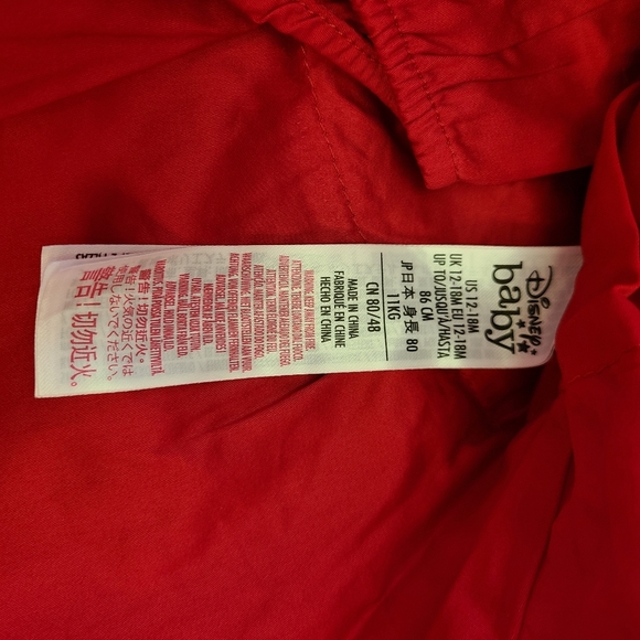 🆕️Disney Baby Minnie Mouse Holiday Dress - Picture 7 of 10